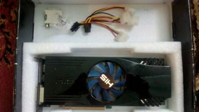 Лот: 7890200. Фото: 1. his radeon hd 5830. Видеокарты