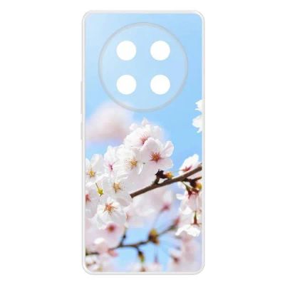 Лот: 25086664. Фото: 1. Чехол Krutoff Clear Case "Цветение... Чехлы, бамперы