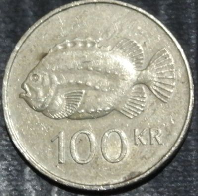 Лот: 18182370. Фото: 1. Экзотика с рубля (56626) Исландия... Остальные страны
