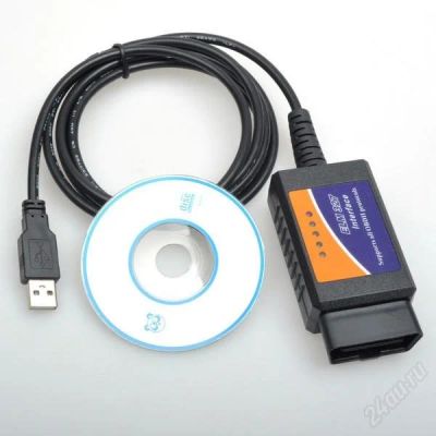Лот: 1654508. Фото: 1. ELM 327 универсальный OBD II... Диагностическое оборудование, измерительный инструмент