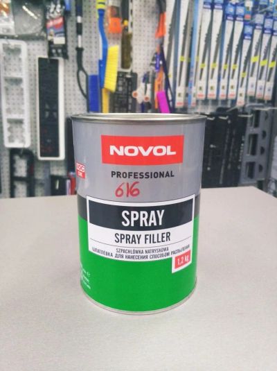 Лот: 11164211. Фото: 1. NOVOL Spray - шпатлевка для нанесения... Всё для покраски