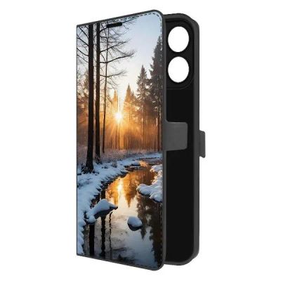 Лот: 25385393. Фото: 1. Чехол Krutoff Eco Book "Весна... Чехлы, бамперы