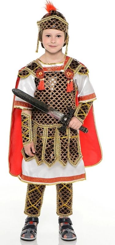 Лот: 12650169. Фото: 1. Костюм новогодний воин. богатырь... Детские карнавальные, праздничные костюмы