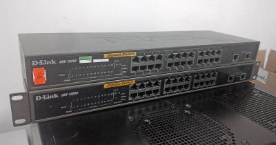 Лот: 4903250. Фото: 1. Коммутатор D-Link DES-1026G Свитч. Маршрутизаторы (роутеры)