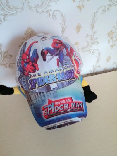 Лот: 7953820. Фото: 1. Фирменная бейсболка Spider Man... Головные уборы