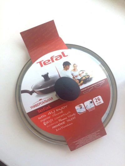 Лот: 9536156. Фото: 1. крышка от сковородки, новая Tefal. Сковороды и сотейники