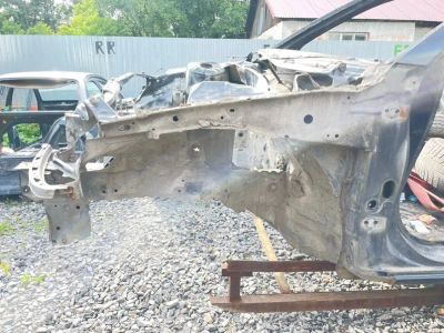 Лот: 25555298. Фото: 1. лонжерон Honda Civic Ferio ES1. Двигатель и элементы двигателя