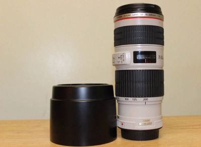 Лот: 6690090. Фото: 1. Объектив Canon EF 70-200mm f/4L... Объективы