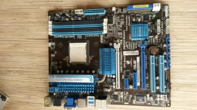 Лот: 5524345. Фото: 1. Материнская плата ASUS M4A89GTD... Материнские платы