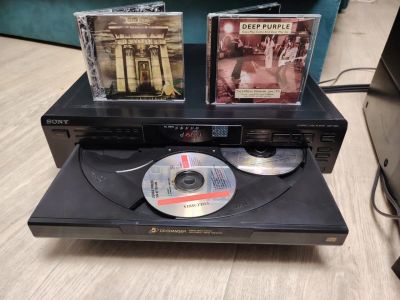 Лот: 25880708. Фото: 1. Sony CDP-C661(на 5 дисков) cd. CD-проигрыватели и чейнджеры
