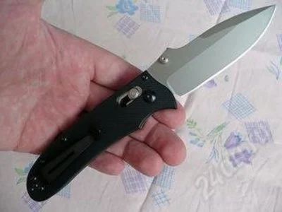 Лот: 1716360. Фото: 1. нож GANZO G704 Копия Benchmade... Ножи, топоры