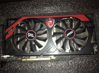Лот: 5713659. Фото: 1. СРОЧН0! Видеокарта Radeon MSI... Видеокарты