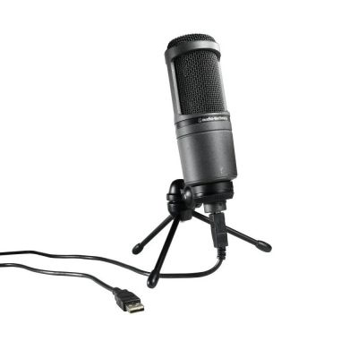 Лот: 15998004. Фото: 1. Микрофон Audio-Technica AT2020USB... Студийные микрофоны, радиомикрофоны и радиосистемы