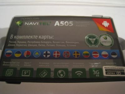 Лот: 8334408. Фото: 1. Navitel A505. GPS-навигаторы