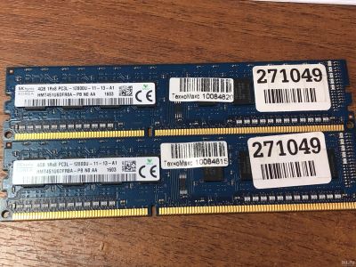 Лот: 12790313. Фото: 1. Оперативная память DDR3 4Gb Hynix... Оперативная память