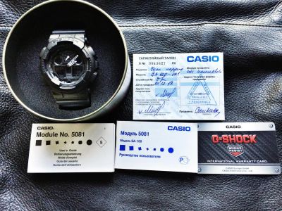 Лот: 4069552. Фото: 1. Casio G-Shock GA-100. [Отличное... Оригинальные наручные часы