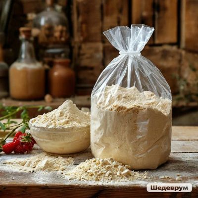 Лот: 24386321. Фото: 1. Мука Амарантовая 1 кг. Крупы, сыпучие продукты