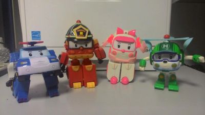 Лот: 4973581. Фото: 1. Набор "робокар поли". Машины и техника