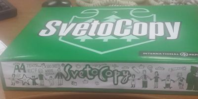 Лот: 6230132. Фото: 1. Бумага офисная SvetoCopi 500 листов... Бумага