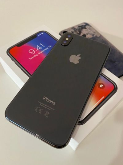 Лот: 15186316. Фото: 1. Apple iPhone X 64GB Space Gray. Смартфоны