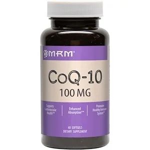 Лот: 15469574. Фото: 1. Коэнзим Q10, MRM CoQ-10, 100 мг... Спортивное питание, витамины