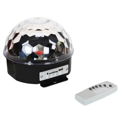 Лот: 12649792. Фото: 1. Диско шар с пультом + USB формат... Гирлянды, шарики, новогодние аксессуары
