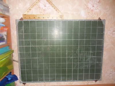 Лот: 6986505. Фото: 1. школьная доска магнитная - меловая... Развивающие