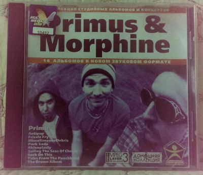 Лот: 10088061. Фото: 1. Primus & Morphine. Аудиозаписи