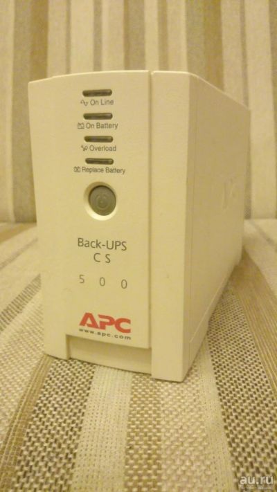 Лот: 8640057. Фото: 1. ИБП APC Back-UPS CS 500. ИБП, аккумуляторы для ИБП