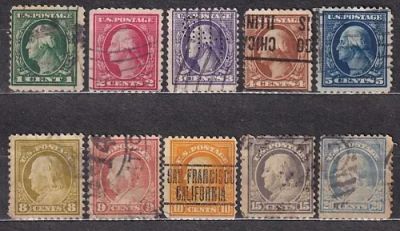 Лот: 25850608. Фото: 1. США 1908-12_007. Марки