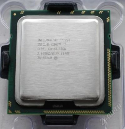 Лот: 3618422. Фото: 1. Процессор Intel Core i7-920 Bloomfield... Процессоры