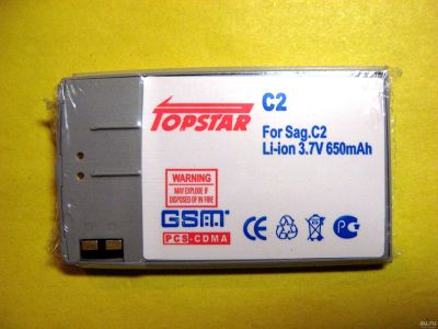 Лот: 15138983. Фото: 1. АКБ Sagem C2, 3,7V, 650mAh. Аккумуляторы