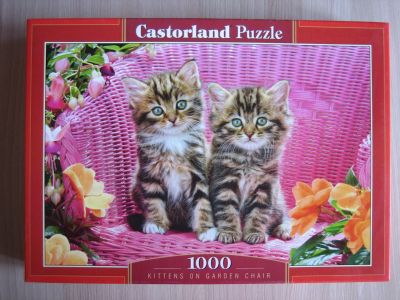 Лот: 13951355. Фото: 1. Пазлы Castorland 1000 Котята. Пазлы