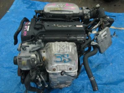 Лот: 3383197. Фото: 1. Двигатель Toyota 3S-GE Beams... Двигатель и элементы двигателя