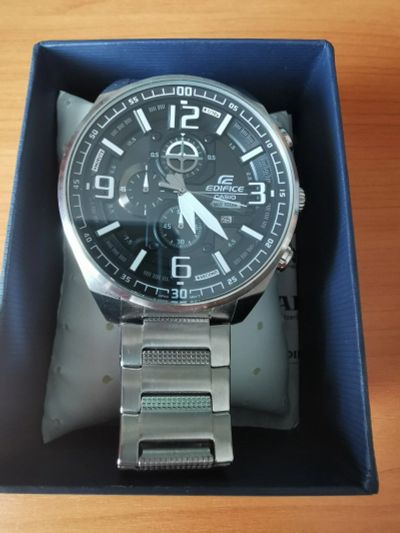 Лот: 14477035. Фото: 1. Часы Casio Edifice EFR-555D-1A. Оригинальные наручные часы