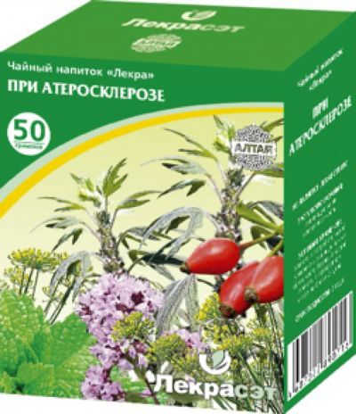 Лот: 6991787. Фото: 1. Сбор при атеросклерозе, 50г. Антисептики, защитные средства, медицинские маски