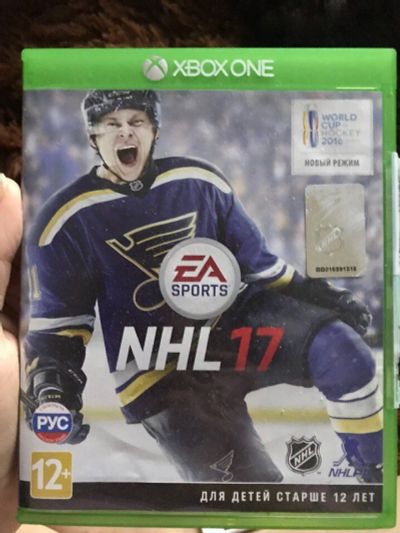Лот: 10545424. Фото: 1. Nhl 17 для икс бокс one. Игры для консолей