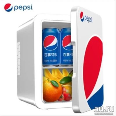 Лот: 15128928. Фото: 1. Холодильник в автомобиль Pepsi... Холодильники, морозильные камеры