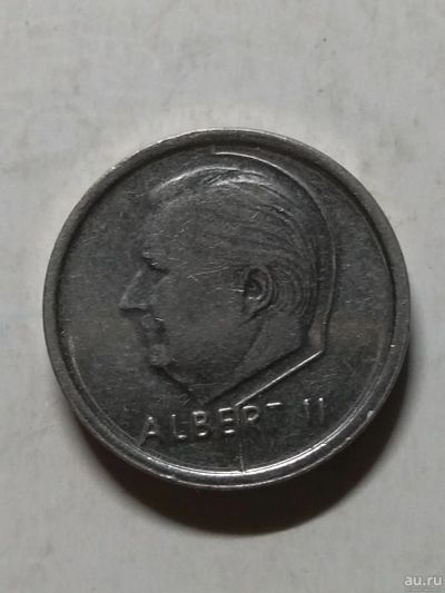 Лот: 16501152. Фото: 1. Бельгия 1 франк, 1995 Надпись... Европа
