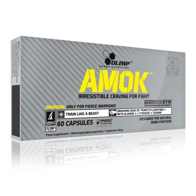 Лот: 9704704. Фото: 1. Amok 60 капс Olimp (Олимп, амок... Спортивное питание, витамины
