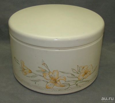 Лот: 13407121. Фото: 1. Brabantia банка жестяная винтажная... Другое (антиквариат)