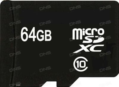 Лот: 10944852. Фото: 1. MicroSD 64 gb SmartBuy 10 class... Карты памяти