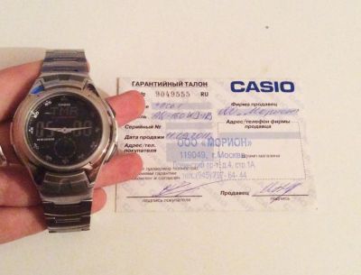Лот: 8565983. Фото: 1. Часы Casio. Оригинальные наручные часы