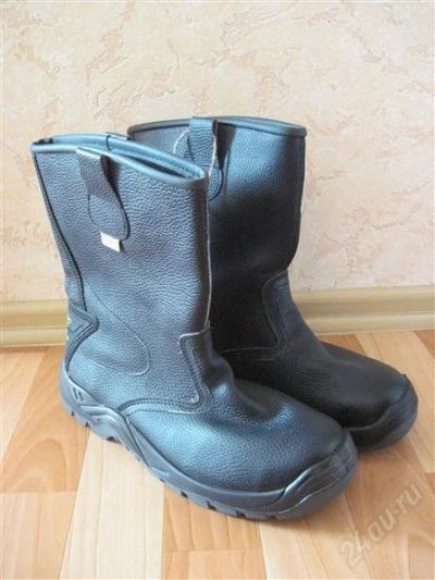 Лот: 1764659. Фото: 1. сапоги кожаные новые удобные лёгкие... Спецодежда, спецобувь
