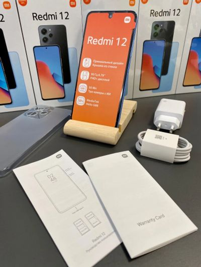 Лот: 21984293. Фото: 1. НОВЫЙ Xiaomi Redmi 12 8/256 Gb. Смартфоны