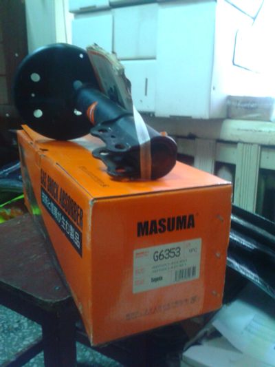 Лот: 11599973. Фото: 1. Стойка газомасляная Masuma перед... Ходовая, подвеска, рулевое управление