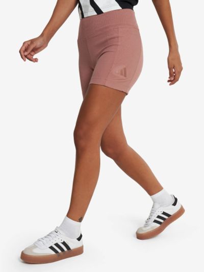 Лот: 25269342. Фото: 1. Велосипедки женские adidas, Коричневый. Другое (спортивная одежда)