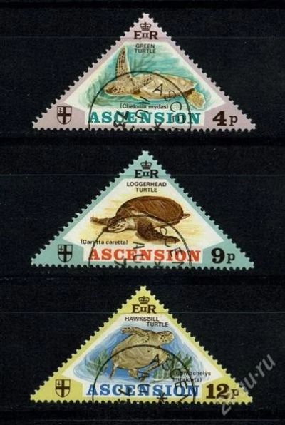 Лот: 2223973. Фото: 1. ascension 1973 фауна. Марки