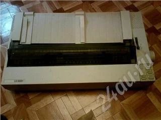 Лот: 175987. Фото: 1. Принтер матричный EPSON LX 1050. Матричные принтеры