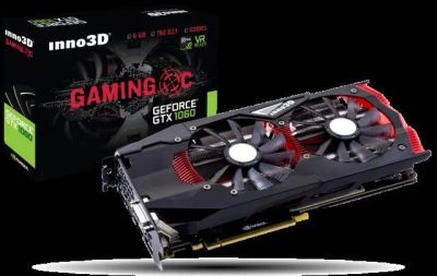 Лот: 10262917. Фото: 1. Gtx 1060 GDDR5 6gb Samsung inno3D. Видеокарты